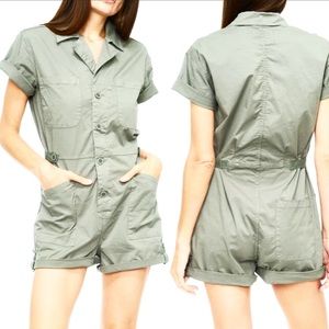 NWT Pistola Parker Romper Size XXS Color Colonel